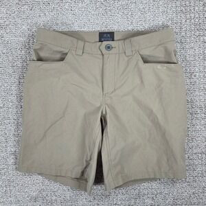 KUIU Mens 34 Bridger Shorts Khaki Tan Hiking Hunting Outdoor Performance
